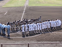 試合開始の挨拶